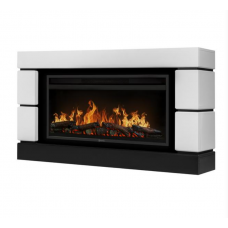 Каминокомплект: Очаг Electrolux EFP/P-4220LS, портал Модерно 42/40/36 белый